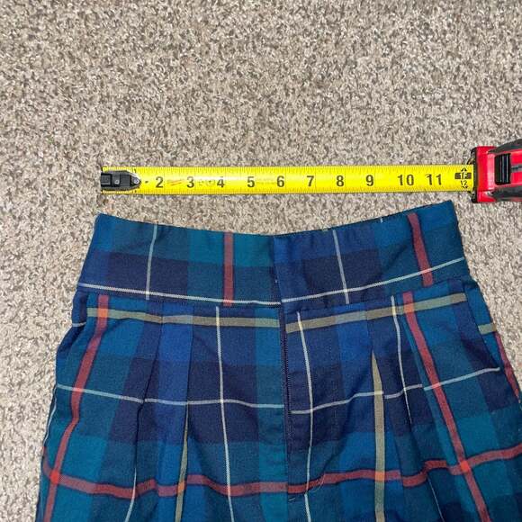 UO Paige Pleated Cropped Straight Leg Trouser Pant - Picture 2 of 4